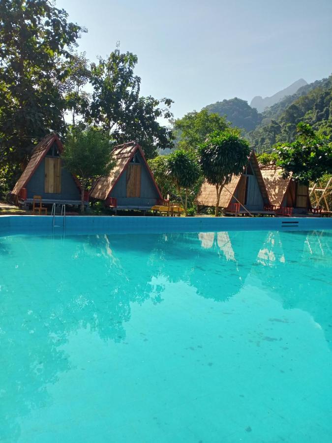 Nongkhiaw Campingsite Swimming Pool Hotel Ban Phathok ภายนอก รูปภาพ